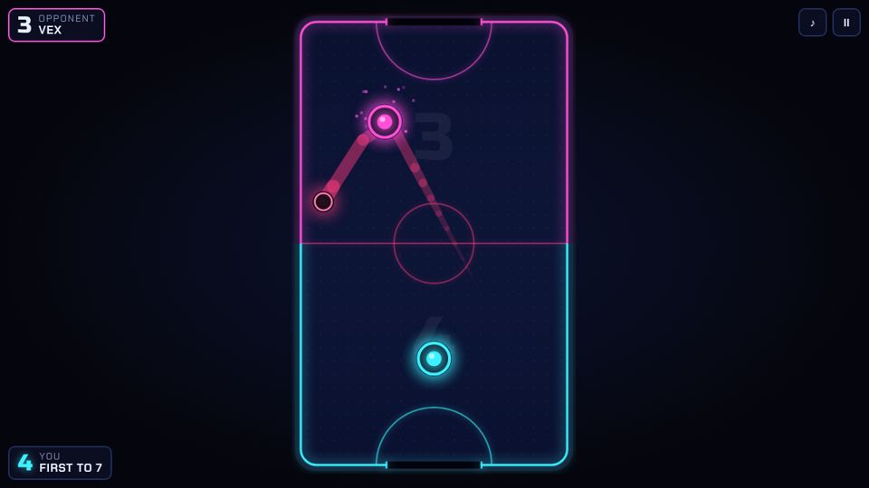 Neon Puck screenshot 2